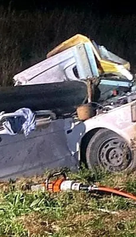 Accidente en la Ruta Nacional 19/ Fuente: Policía de Córdoba