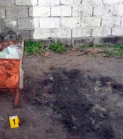 Los investigadores hallaron zonas removidas en el piso de tierra de la casa del sospechoso.