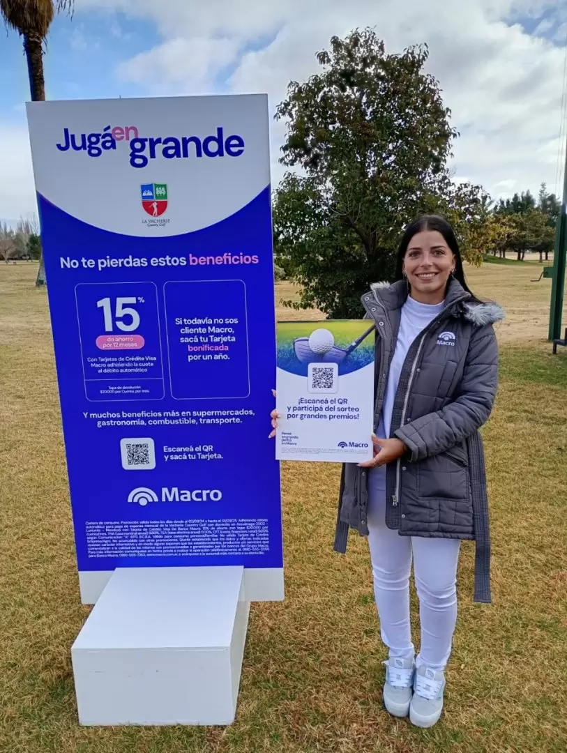 Banco Macro presente en el Golf