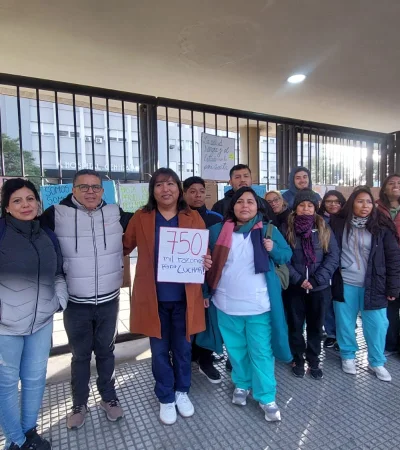 Paro en la salud pública.