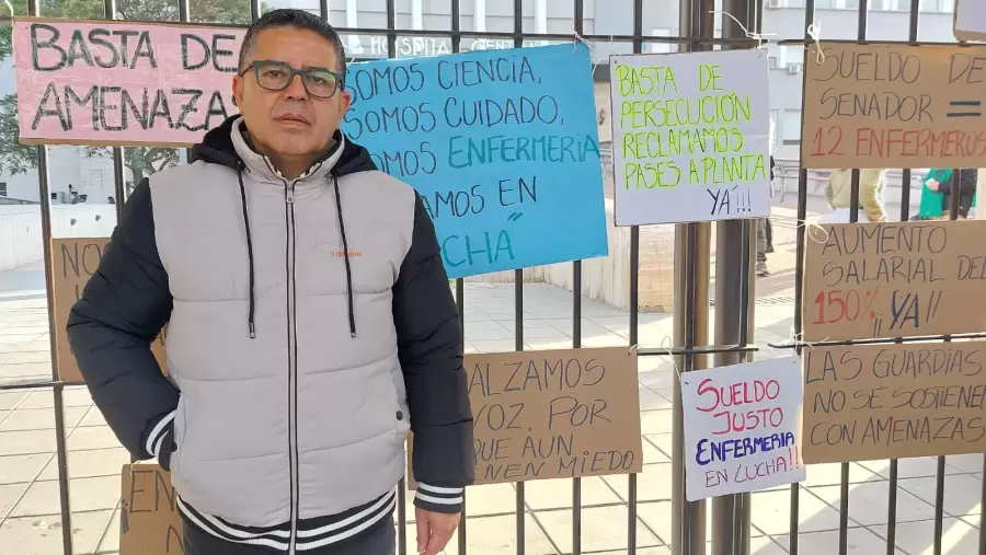 Paro en la salud pública.