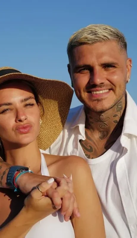 China Suárez y Mauro Icardi.