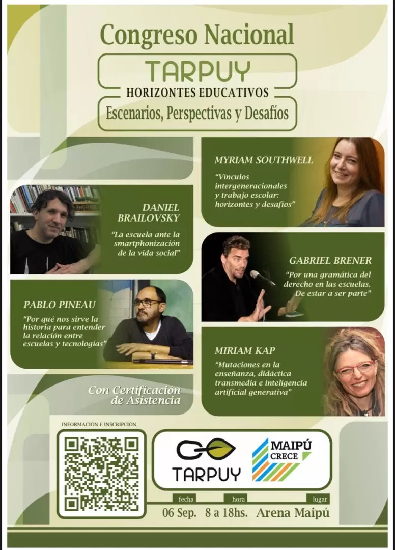 flyer congreso nacional tarpuy horizontes educativos