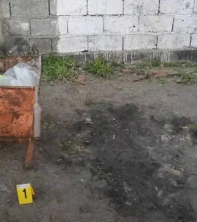 Lugar donde fue encontrado uno de los cuerpos/ Fuente: NA