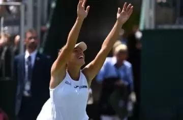 Solana Sierra prolongó gran momento y se acerca al cuadro principal de Cincinnati