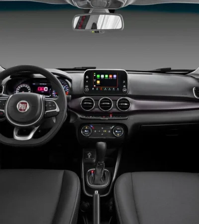 El interior de un Cronos. El lujo que brinda un ganador.