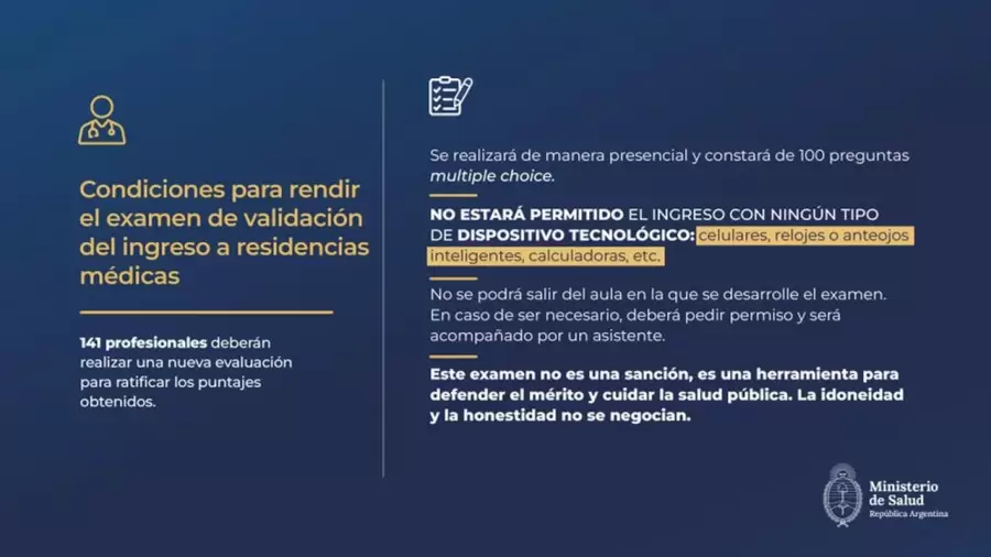 Convocatoria al examen