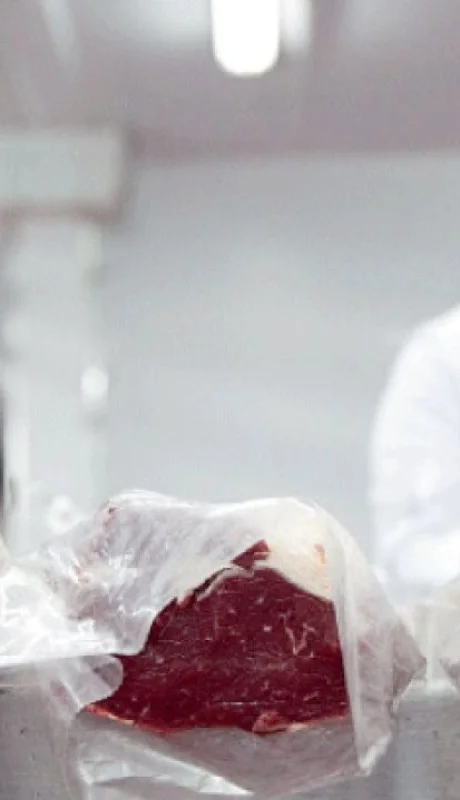 Carne argentina de exportación.