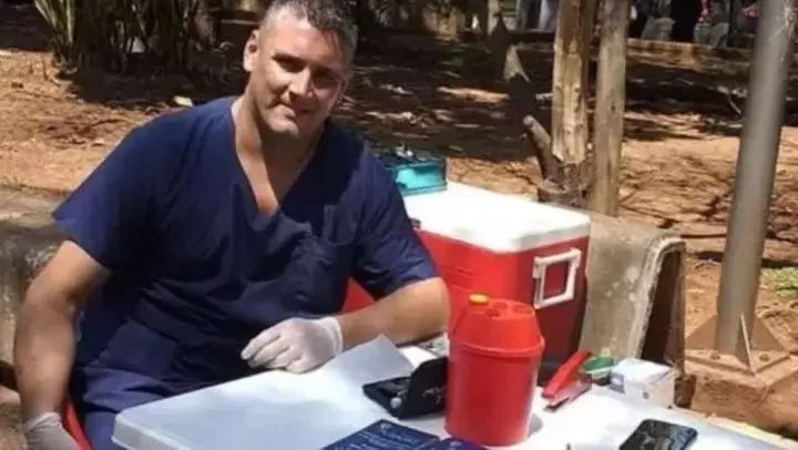 Juan Martín Ávila era un enfermero que atendía a adultos mayores. (Foto: gentileza Crónica)