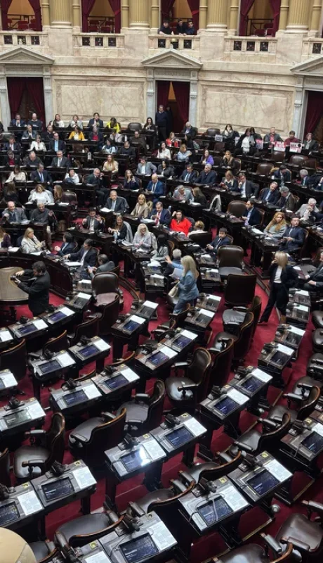 Cámara de Diputados de la Nación. (Fuente: archivo web / NA)