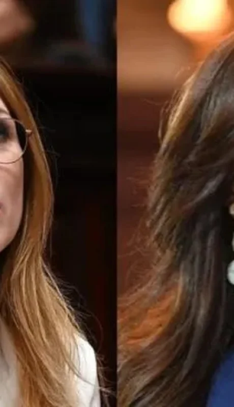 Lilia Lemoine y Victoria Villarruel.