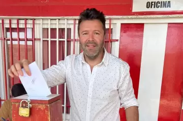 Damián Reyes, presidente de San Martín: "Estamos muy contentos por este momento"