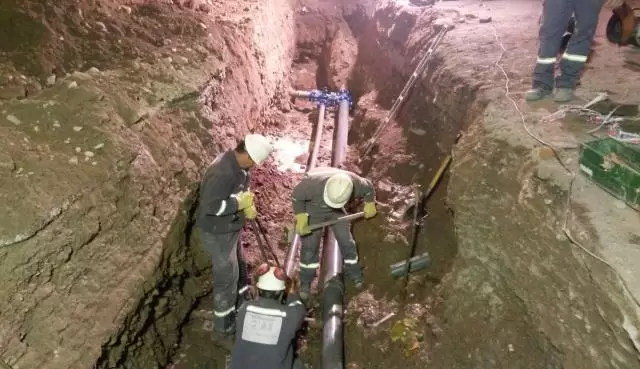 Obras de agua en Luján de Cuyo