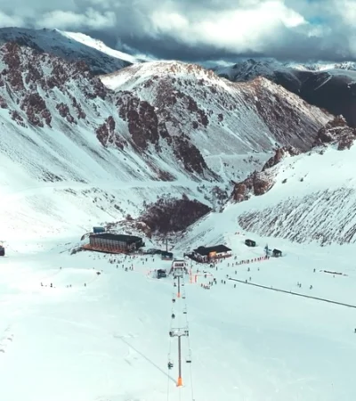 Centro de esquí La Hoya, Esquel, provincia de Chubut.