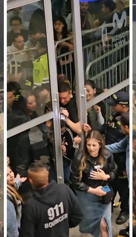 Damas Gratis no pudo tocar ni una canción en Bogotá.