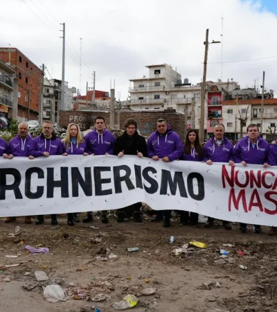 Milei y sus candidatos en la provincia de Buenos Aires.