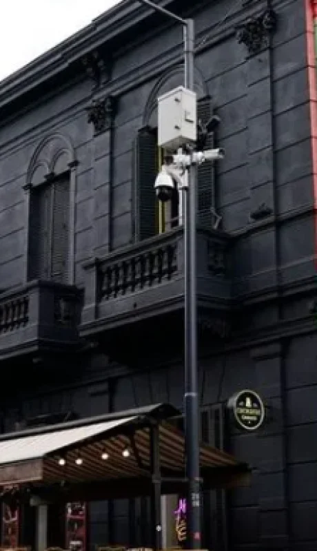 Los espacios intervenidos sobre la calle Magallanes "ya están con sus colores" y faltan apenas unos detalles para volver a los tonos originales.
