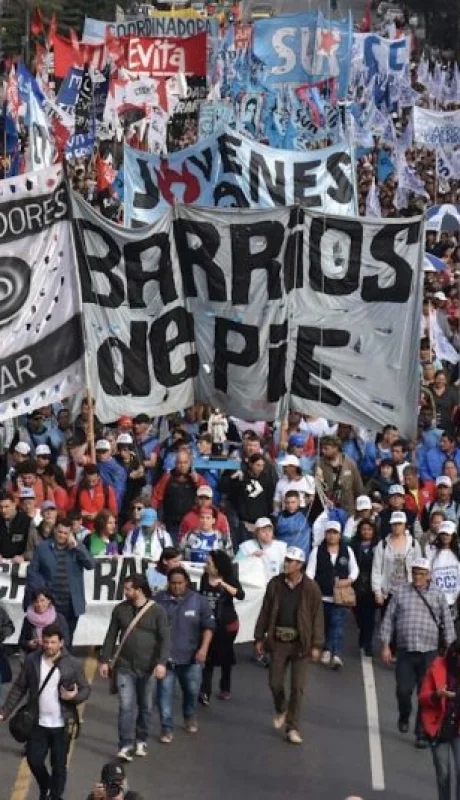 Marcha por San Cayetano.
