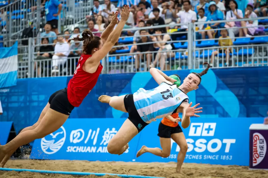 Gran triunfo de las argentinas