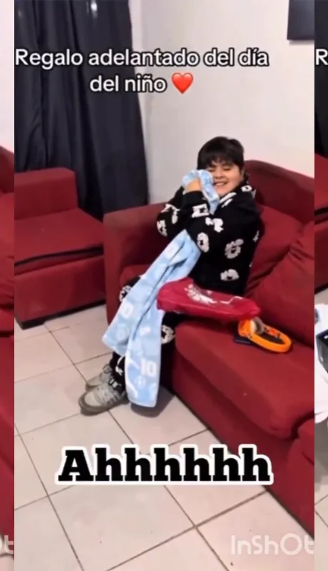La reacción de este niño conmueve al mundo.