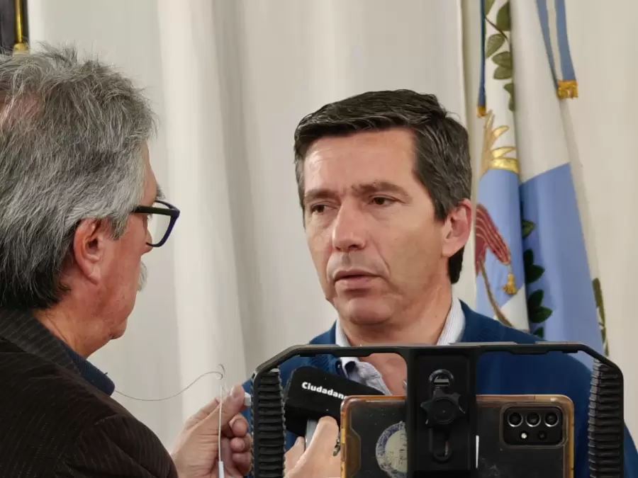 Presidente del Comité Provincial de la UCR y titular de la Cámara de Diputados, Andrés Lombardi.