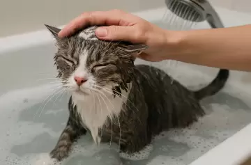 Cómo y cuándo bañar a tu gato sin generarle estrés innecesario