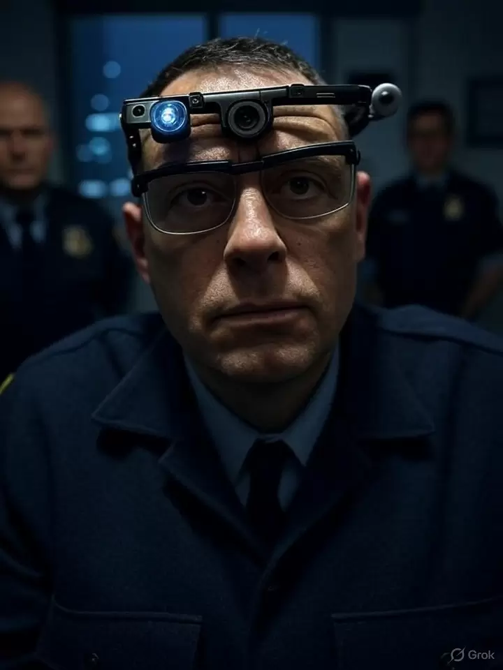 Policía copió en examen.