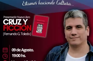 Fernando G. Toledo presenta su nuevo libro: Cruz y ficción