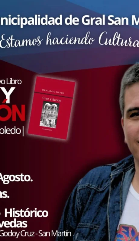 Fernando G. Toledo presenta su nuevo libro.