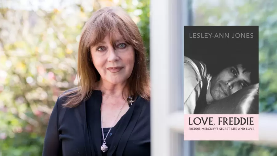 Lesley-Ann Jones, la autora del libro "Love, Freddie", donde surge la identidad de la supuesta hija del cantante.