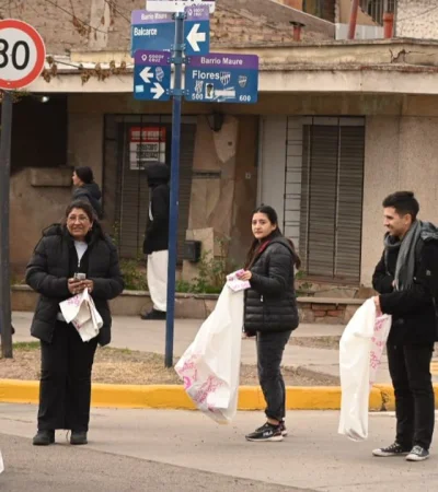 Se recolectaron 25 bolsas de consorcio de material seco que servirá para tareas de reciclaje.