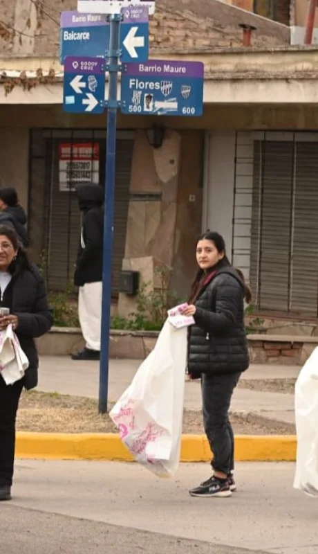 Se recolectaron 25 bolsas de consorcio de material seco que servirá para tareas de reciclaje.