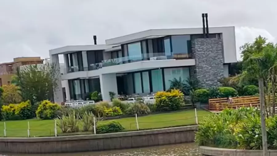 La casita de Jésica Cirio, en el barrio privado El Golf, en Nordelta.