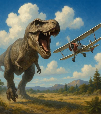 Dinosaurios al vuelo: así es el crossover de Jurassic World en Microsoft Flight Simulator 2024