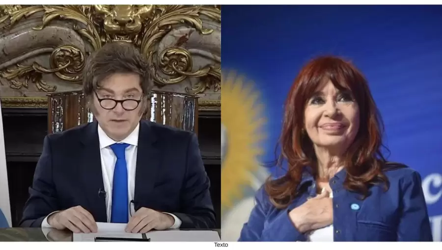 La expresidenta Cristina Kirchner criticó fuertemente al presidente Javier Milei por su cadena nacional/ Fuente: Ciudadano News