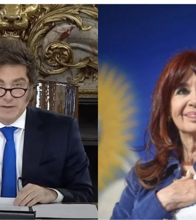 La expresidenta Cristina Kirchner criticó fuertemente al presidente Javier Milei por su cadena nacional/ Fuente: Ciudadano News