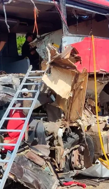 Tragedia en Mato Grosso: 11 muertos tras el choque entre un camión y un colectivo