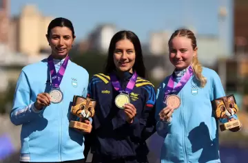 Las mendocinas Benedetti y Miralles brillaron con plata en los Panamericanos Junior