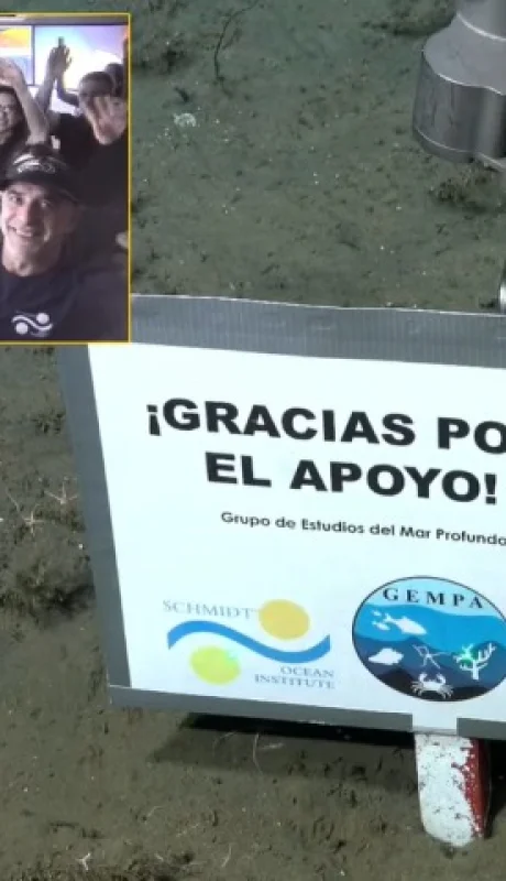 El agradecimiento de los científicos del CONICET/ Fuente: CONICET