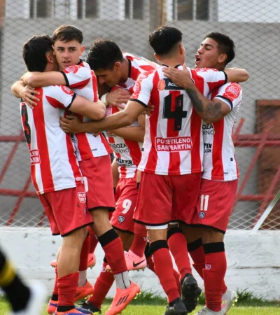 San Martín lo ganó en el final del partido.
