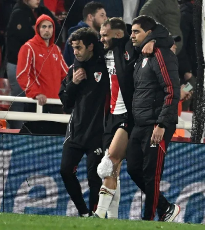 Pezzela se rompió los ligamentos.