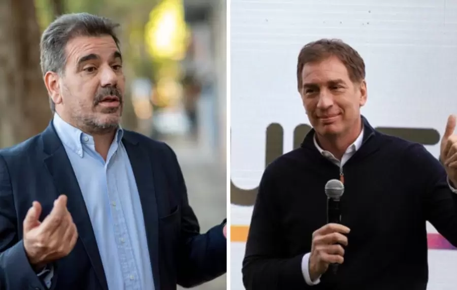 Cristian Ritondo y Diego Santilli.