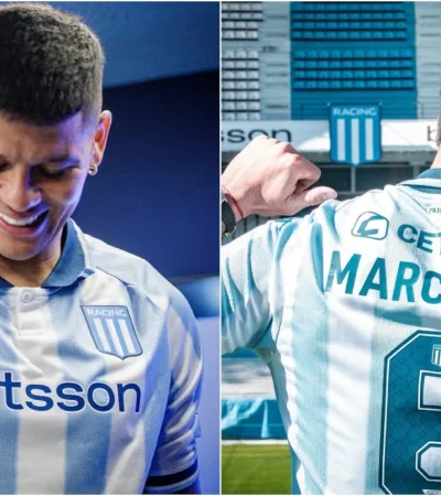 Marcos Rojo, flamante refuerzo de La Academia