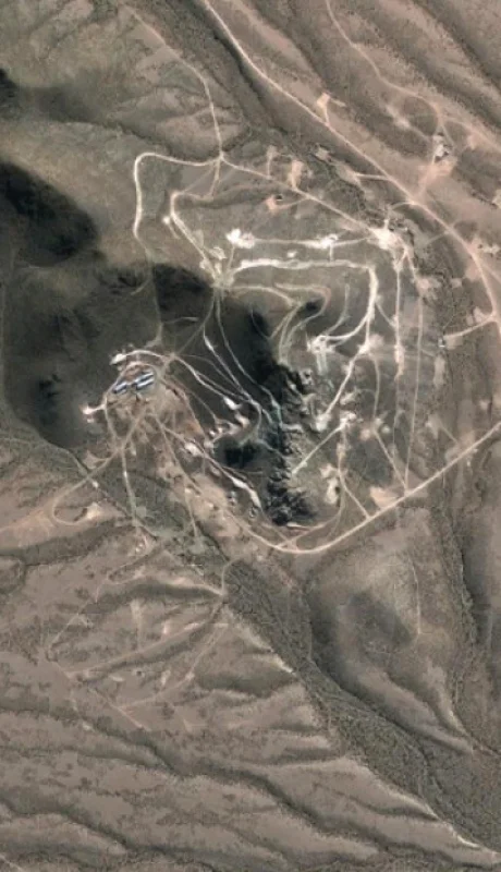 Localización del yacimiento