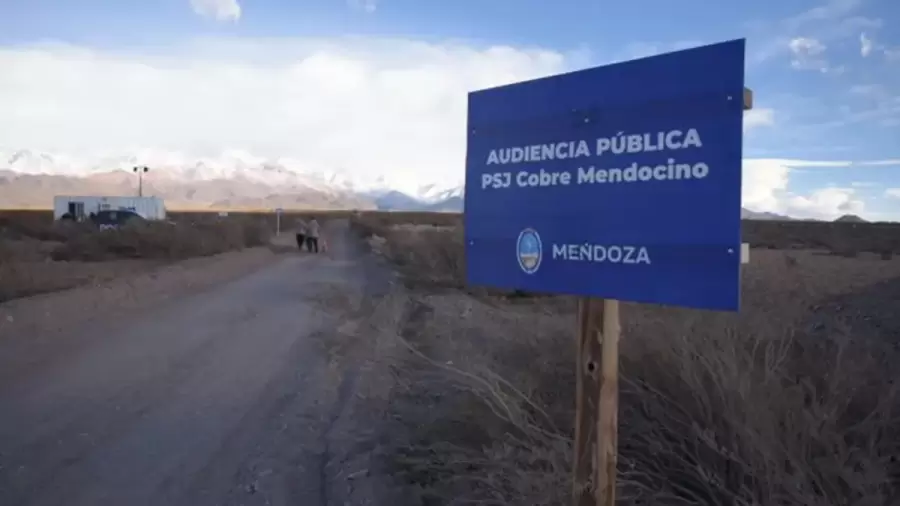 La audiencia se realizó en el lugar de la explotación