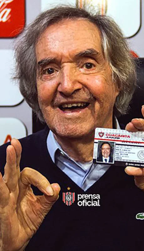 Carlitos era hincha de Chacarita Juniors.
