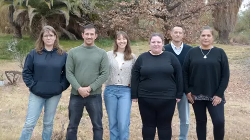 Equipo de investigadores que trabaja en el estudio. (Foto: Conicet Mendoza)