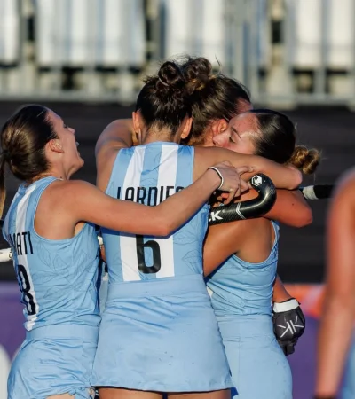 Las Leoncitas debutaron con triunfo y gol mendocino/ Fuente: Comité Olímpico Argentino