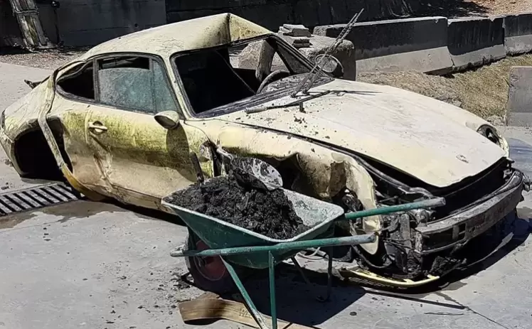 El trabajo para restaurarlo fue arduo con la ayuda de un taller mecánico especializado en ese tipo de tareas para piezas de colección.