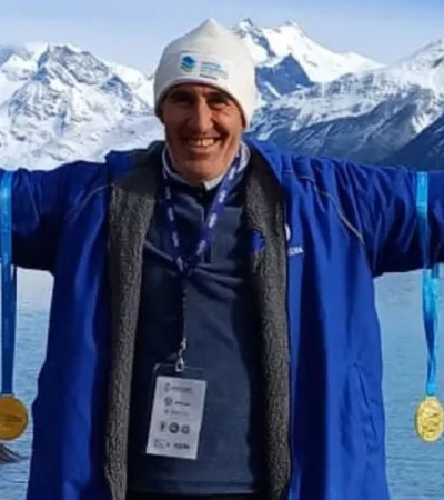 Darío Silva, el mendocino que brilló en el Mundial de natación.